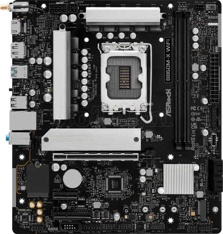 Photo de Carte Mère ASRock B860M-X WiFi (Intel LGA 1851) Micro ATX