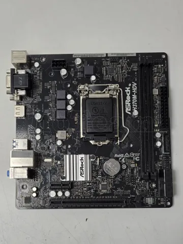 Photo de Carte Mère ASRock H370M-HDV (Intel LGA 1151 v2) Micro ATX - SN DCM0XB259324 - ID 211248