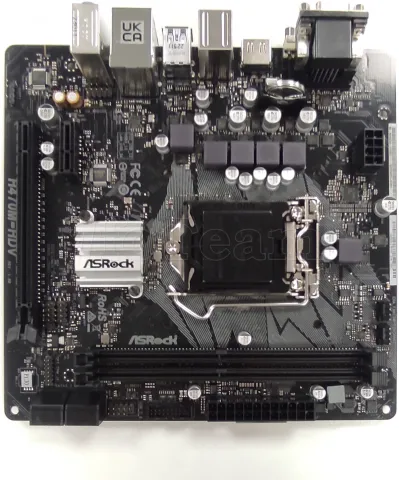 Photo de Carte Mère Asrock H470M-HDV (Intel LGA 1200) Micro ATX - SN G2FMUA034610 - ID 205663