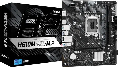 Photo de Carte Mère ASRock H610M-H2/M.2 DDR4 (Intel LGA 1700) Micro ATX