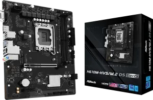 Photo de ASRock H610M-HDV/M.2 D5 Gen5