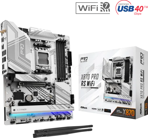 Photo de Carte Mère ASRock X870 Pro Race Sport WiFi (AMD AM5)