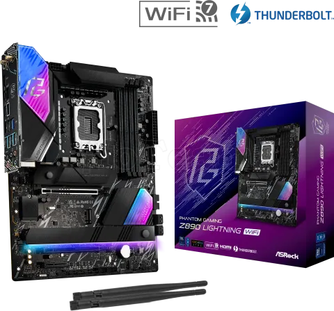 Photo de Carte Mère ASRock Z890 Lightning WiFi (Intel LGA 1851)