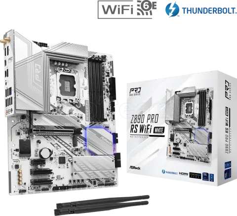 Photo de Carte Mère ASRock Z890 Pro Race Sport WiFi White (Intel LGA 1851)