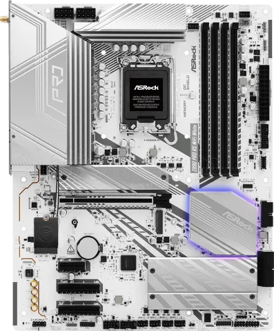 Photo de Carte Mère ASRock Z890 Pro Race Sport WiFi White (Intel LGA 1851)