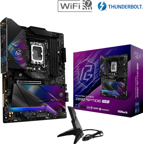 Photo de Carte Mère ASRock Z890 Riptide WiFi (Intel LGA 1851)