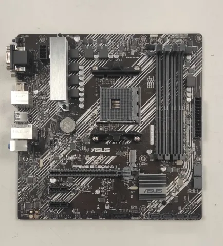 Photo de Carte Mère Asus Prime B450M-A II (AM4) Micro ATX - SN S4M0CS063502LUK - ID 211225