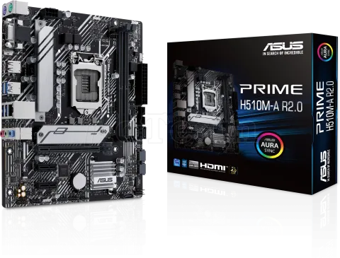 Photo de Carte Mère Asus Prime H510M-A R2.0 (Intel LGA 1200) Micro ATX