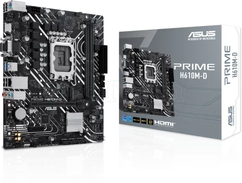 Photo de Carte Mère Asus Prime H610M-D DDR5 (Intel LGA 1700) Micro ATX