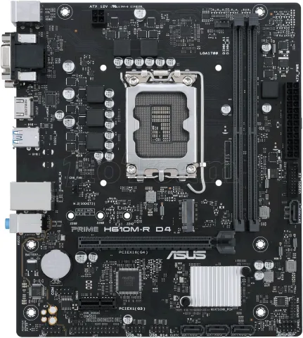 Photo de Carte Mère Asus Prime H610M-R DDR4 (Intel LGA 1700) Micro ATX (Bulk)