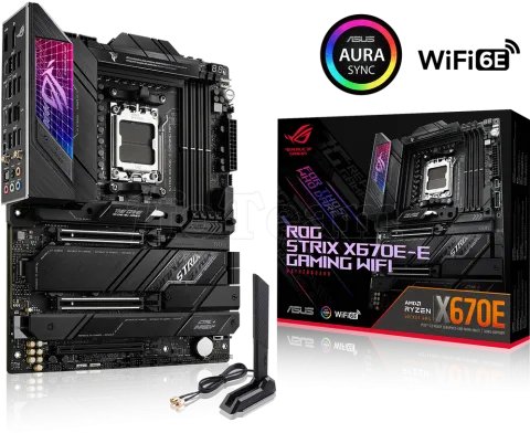 Photo de Carte Mère Asus Rog Strix X670E-E Gaming WiFi (AM5)