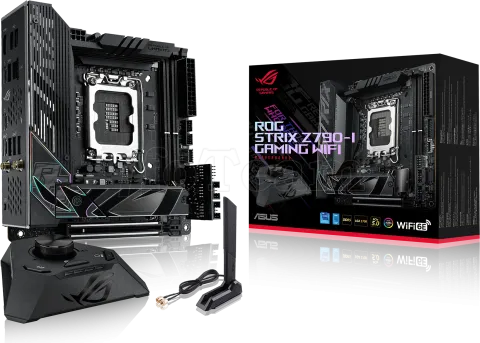 Photo de Carte Mère Asus Rog Strix Z790-I Gaming WiFi DDR5 (Intel LGA 1700) Mini ITX