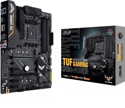 Photo de Carte Mère Asus Tuf Gaming B450-Plus II (AM4)