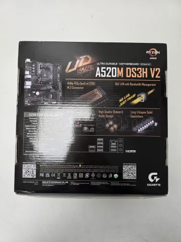 Photo de Carte Mère Gigabyte A520M DS3H V2 (AM4) Micro ATX - SN23523A005117 - ID 211246