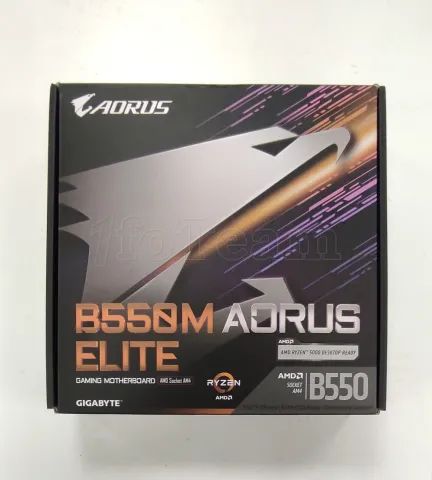 Photo de Carte Mère Gigabyte B550M Aorus Elite (AM4) Micro ATX - SN SN234500022434 - ID 209560