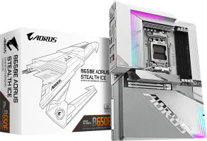 Photo de Gigabyte B650E Aorus Stealth Ice