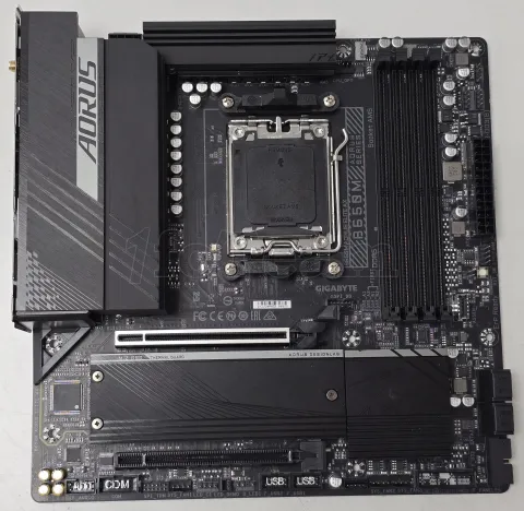 Photo de Carte Mère Gigabyte B650M Aorus Elite AX (AM5) Micro ATX - SN243050051219 - ID 213013