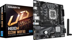 Photo de Gigabyte H610M D3W Wifi 6