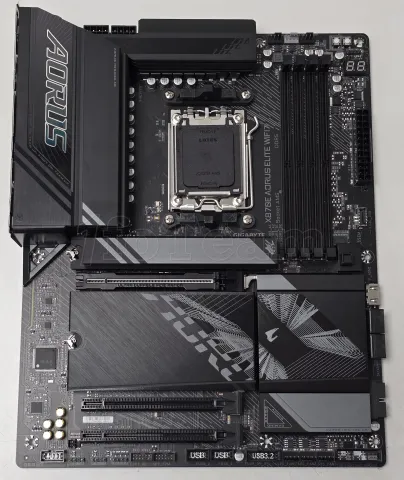 Photo de Carte Mère Gigabyte X870E Aorus Elite WiFi7 (AMD AM5) - SN244250090216 - ID 214438