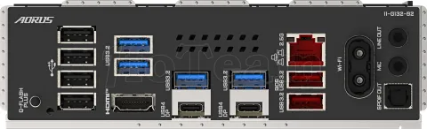 Photo de Carte Mère Gigabyte X870E Aorus Elite WiFi7 (AMD AM5)