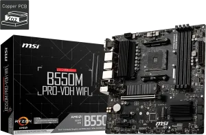 Photo de Carte Mère MSI B550M Pro-VDH WiFi