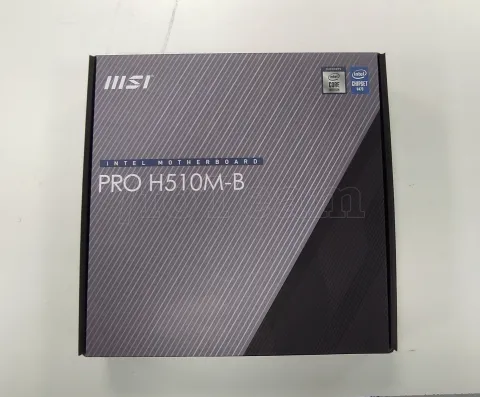 Photo de Carte Mère MSI H510M-B Pro (Intel LGA 1200) Micro ATX - SN 601-7E05-060B2312013896 - ID 204939 *