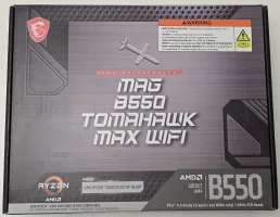 Photo de Carte Mère MSI MAG B550 Tomahawk WiFi (AM4) - SN 601-7C91-200B2406001510 - ID 213110