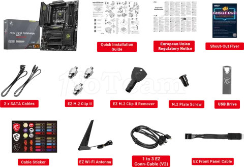 Photo de Carte Mère MSI Mag X870 Tomahawk WiFi (AMD AM5)