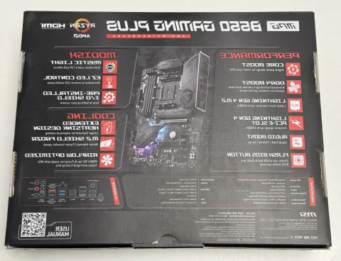 Photo de Carte Mère MSI MPG B550 Gaming Plus (AM4) - SN 601-7C56-110B2404014629 - ID 213592