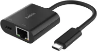 Photo de Carte  Réseau Belkin USB-C 3.0 vers RJ45 Gigabit 100W