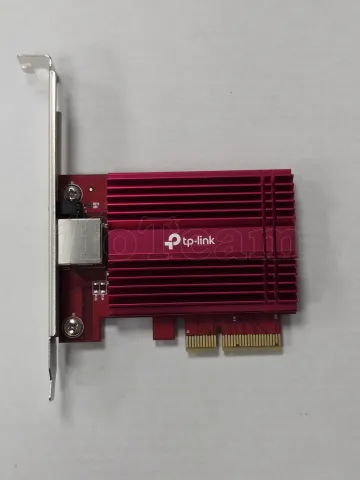 Photo de Carte Réseau PCIe RJ45 TP-Link TX401 - 10Gbits/s - SN 2242001000393 - ID 211400