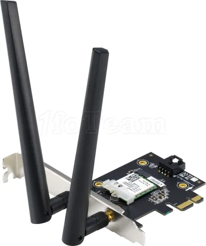 Photo de Carte Réseau PCIe WiFi 6 Asus PCE-AX1800 (AX1800)