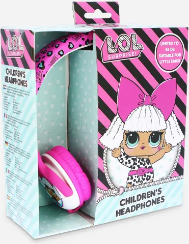 Photo de Casque filaire pour enfant OTL L.O.L Surprise My Diva (Rose)