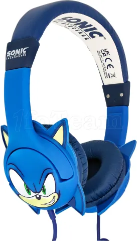 Photo de Casque filaire pour enfant Sega Sonic le Hérisson (Bleu)