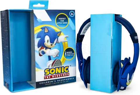 Photo de Casque filaire pour enfant Sega Sonic le Hérisson (Bleu)