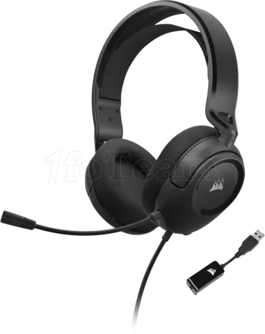 Photo de Casque Gamer filaire Corsair HS35 Surround v2 (Noir)