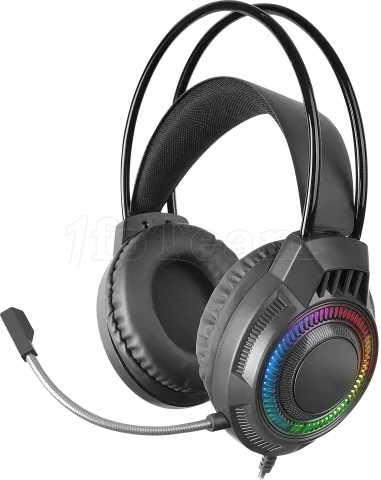 Photo de Casque Gamer filaire Mars Gaming MH124 RGB (Noir)