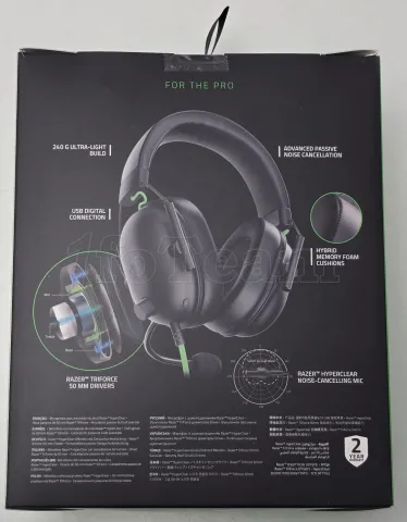 Photo de Casque Gamer filaire Razer BlackShark V2 X USB (Noir) - SN 862422D27804353 - ID 213098