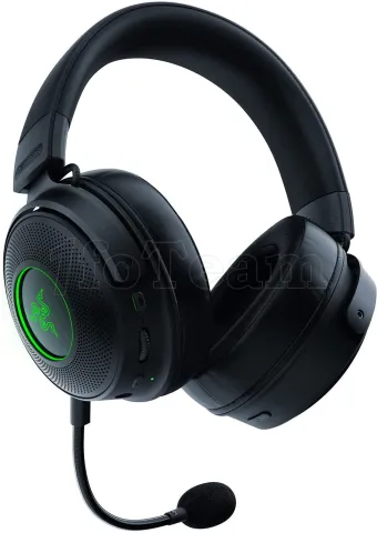 Photo de Casque Gamer filaire Razer Kraken V3 Hypersense (Noir)