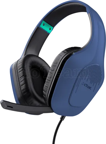 Photo de Casque Gamer filaire Trust GXT 415 Zirox (Bleu)