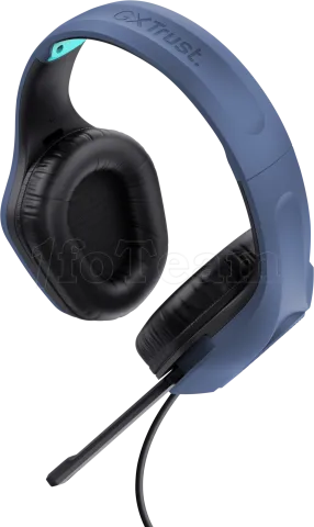 Photo de Casque Gamer filaire Trust GXT 415 Zirox (Bleu)