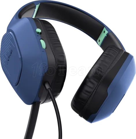 Photo de Casque Gamer filaire Trust GXT 415 Zirox (Bleu)