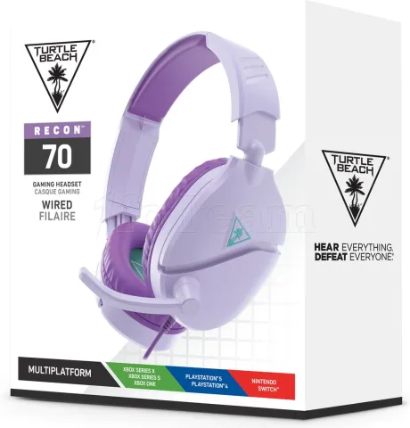 Photo de Casque Gamer Turtle Beach Recon 70 (Violet)