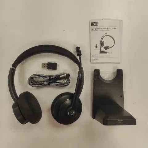 Photo de Casque Micro Bluetooth T'nB Activ 1000X (Noir) - ID 207013