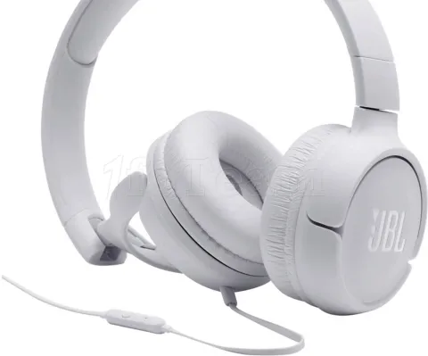 Photo de Casque Micro filaire JBL Tune 500 (Blanc)