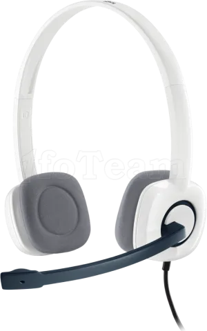 Photo de Casque Micro Logitech H150 (Blanc)