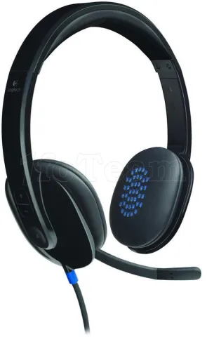 Photo de Casque Micro Logitech Headset H540 USB (Noir)