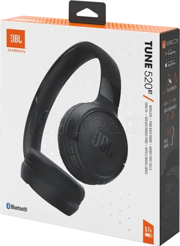 Photo de Casque Micro sans fil JBL Tune 520 (Noir)