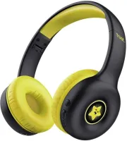 Photo de Casque sans fil pour enfant Trust Nouna (Noir/Jaune)