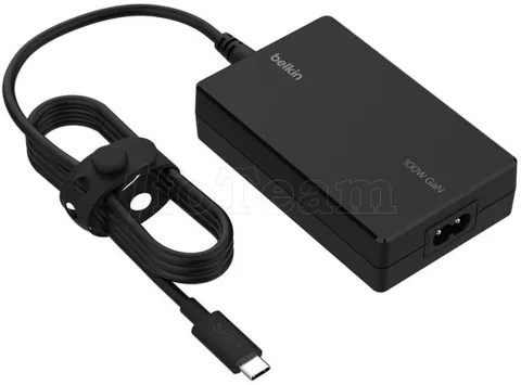 Photo de Chargeur Belkin Connect pour ordinateur portable USB-C 100W (Noir)